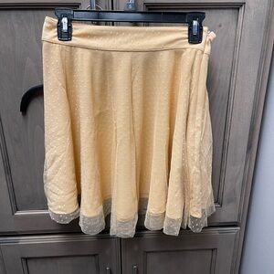 Casual Skirt - peach colored